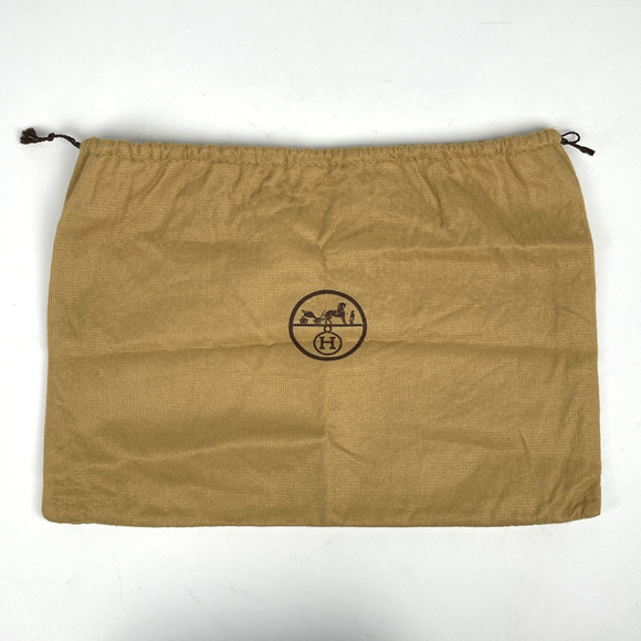 Hermès HERMES logo clutch bag H Couchbel blue 〇V women's - Picture 9 of 9